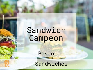 Sandwich Campeon